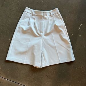 Express High Waisted Dress Shorts